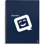 Rocketbook Core Reusable Notebook Set, Letter Size - Navy - Front