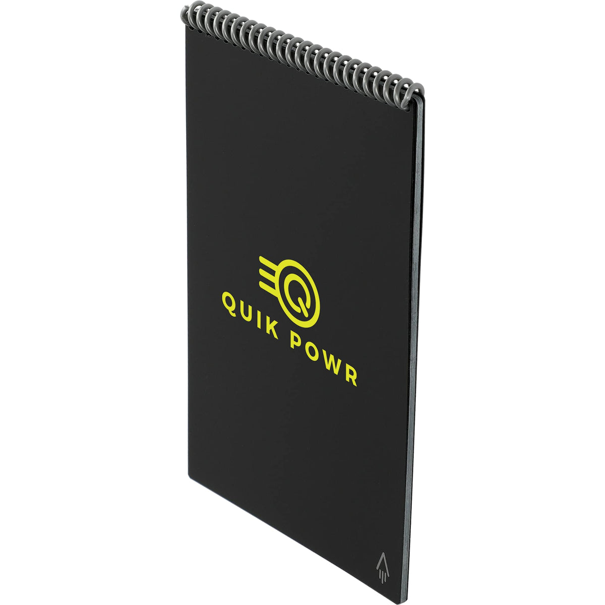 Rocketbook Executive Flip Reusable Notebook, 9 x 6 Inches - Black - Left Angle