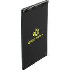 Rocketbook Executive Flip Reusable Notebook, 9 x 6 Inches - Black - Right Angle 2
