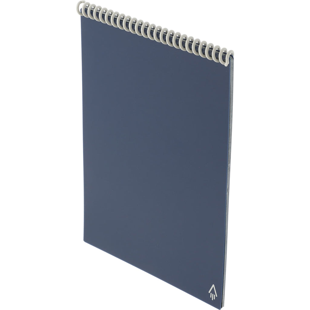 Rocketbook Executive Flip Reusable Notebook, 9 x 6 Inches - Navy - Left Angle 2