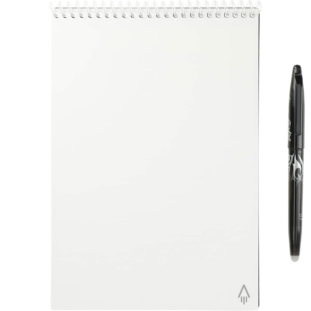 Rocketbook Executive Flip Reusable Notebook, 9 x 6 Inches - White - Front 2