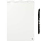 Rocketbook Executive Flip Reusable Notebook, 9 x 6 Inches - White - Front 2