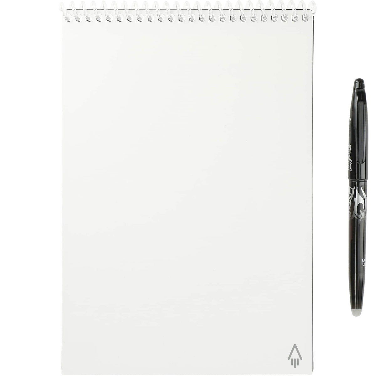 Rocketbook Executive Flip Reusable Notebook, 9 x 6 Inches - White - Front 2
