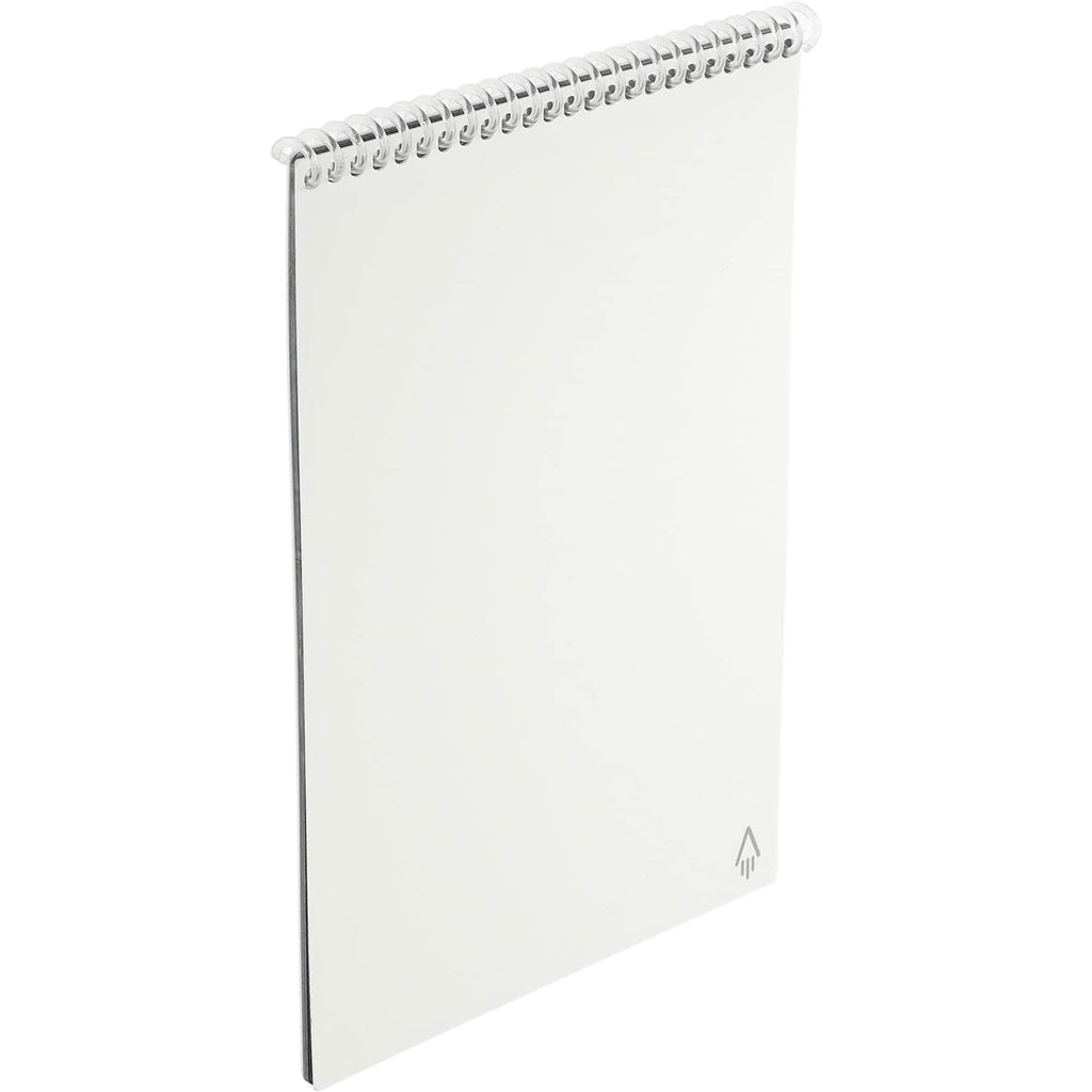 Rocketbook Executive Flip Reusable Notebook, 9 x 6 Inches - White - Right Angle 2