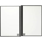 Rocketbook Fusion Reusable Planner Notebook Set, Executive Size - Black - Front 3