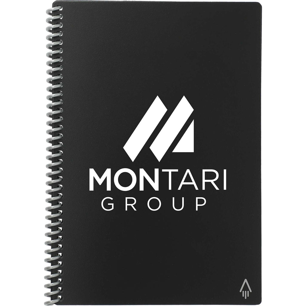 Rocketbook Fusion Reusable Planner Notebook Set, Executive Size - Black - Front