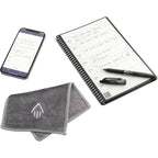 Rocketbook Fusion Reusable Planner Notebook Set, Executive Size - Black - Right Angle 3