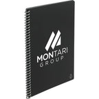 Rocketbook Fusion Reusable Planner Notebook Set, Executive Size - Black - Right Angle