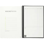 Rocketbook Fusion Reusable Planner Notebook Set, Executive Size - White - Front 2