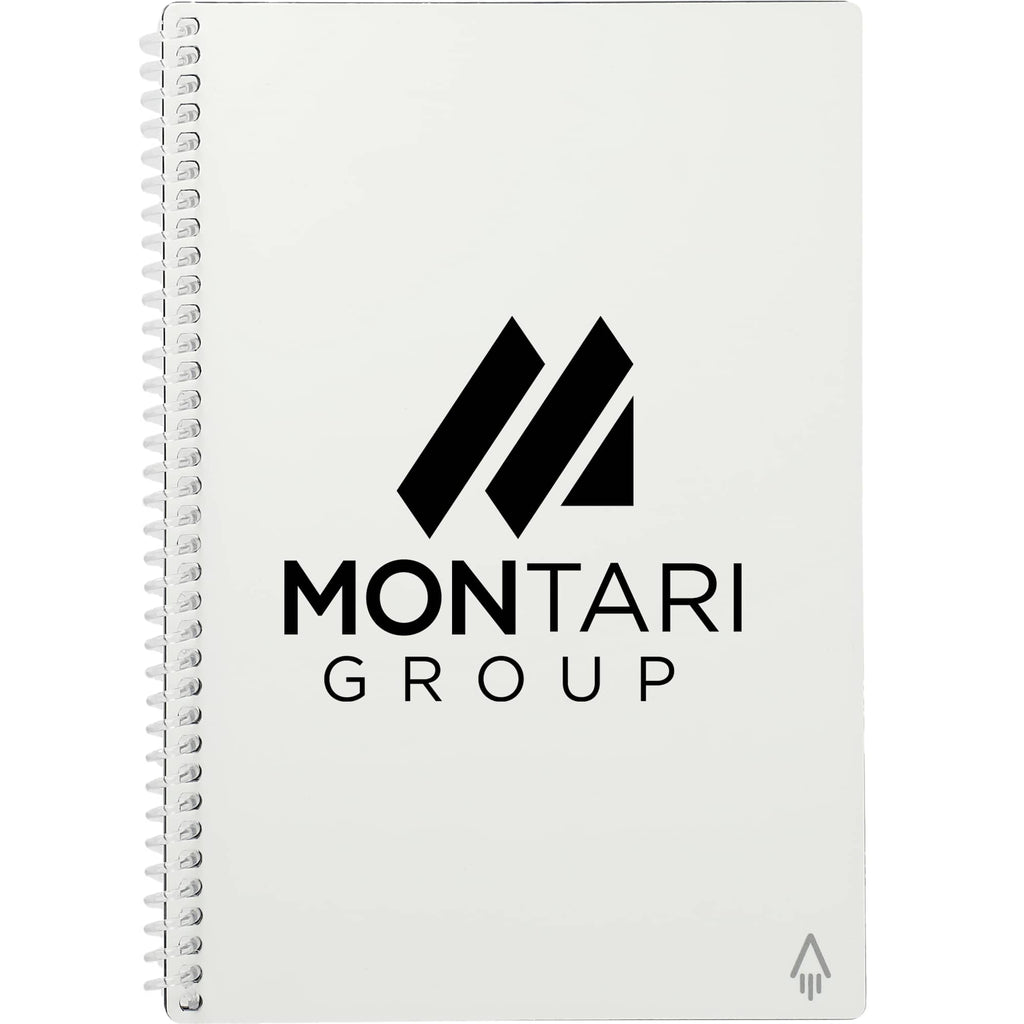 Rocketbook Fusion Reusable Planner Notebook Set, Executive Size - White - Front