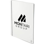 Rocketbook Fusion Reusable Planner Notebook Set, Executive Size - White - Left Angle