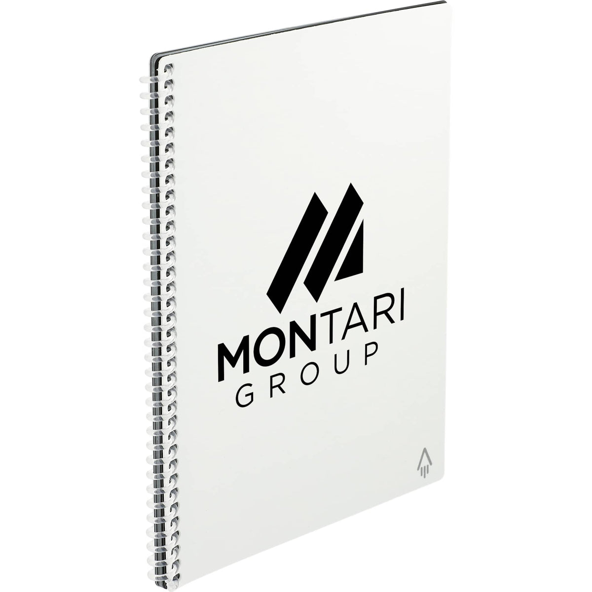 Rocketbook Fusion Reusable Planner Notebook Set, Executive Size - White - Right Angle