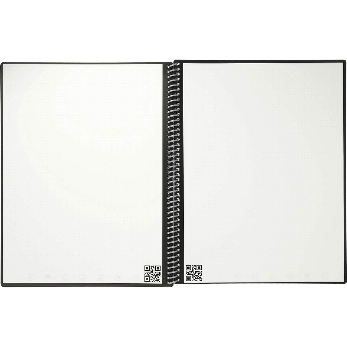 Rocketbook Fusion Reusable Planner Notebook Set, Letter Size - Black - Front 3
