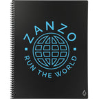 Rocketbook Fusion Reusable Planner Notebook Set, Letter Size - Black - Front