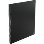 Rocketbook Fusion Reusable Planner Notebook Set, Letter Size - Black - Right Angle 4