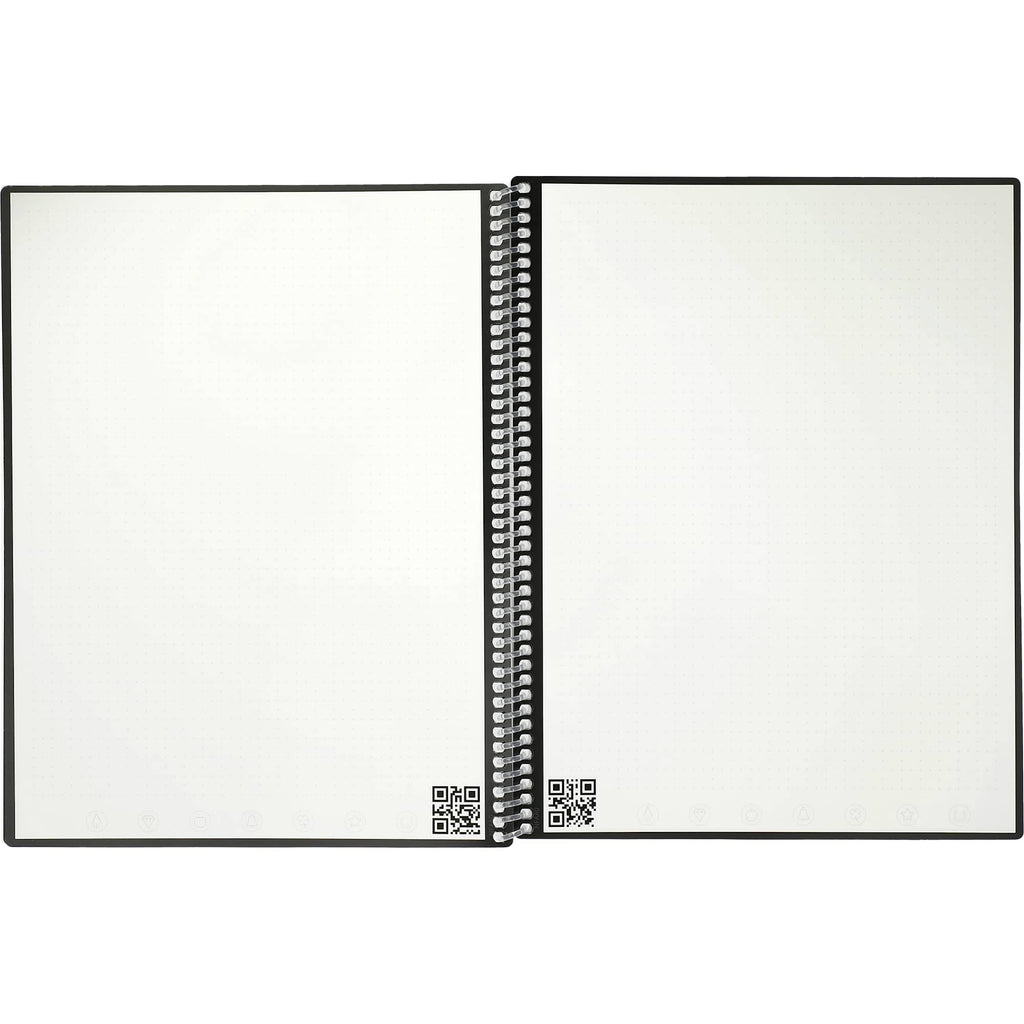Rocketbook Fusion Reusable Planner Notebook Set, Letter Size - White - Front 3