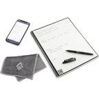 Rocketbook Fusion Reusable Planner Notebook Set, Letter Size - White - Right Angle 3