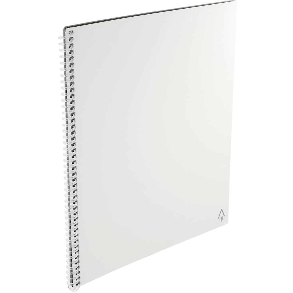 Rocketbook Fusion Reusable Planner Notebook Set, Letter Size - White - Right Angle 4