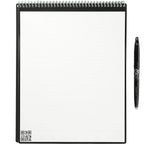 Rocketbook Letter Flip Reusable Notebook Set, 11 x 8.5 Inches - Black - Top Open Tnitzg