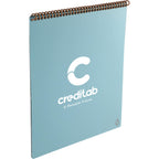 Rocketbook Letter Flip Reusable Notebook Set, 11 x 8.5 Inches - Turquoise - Right Angle