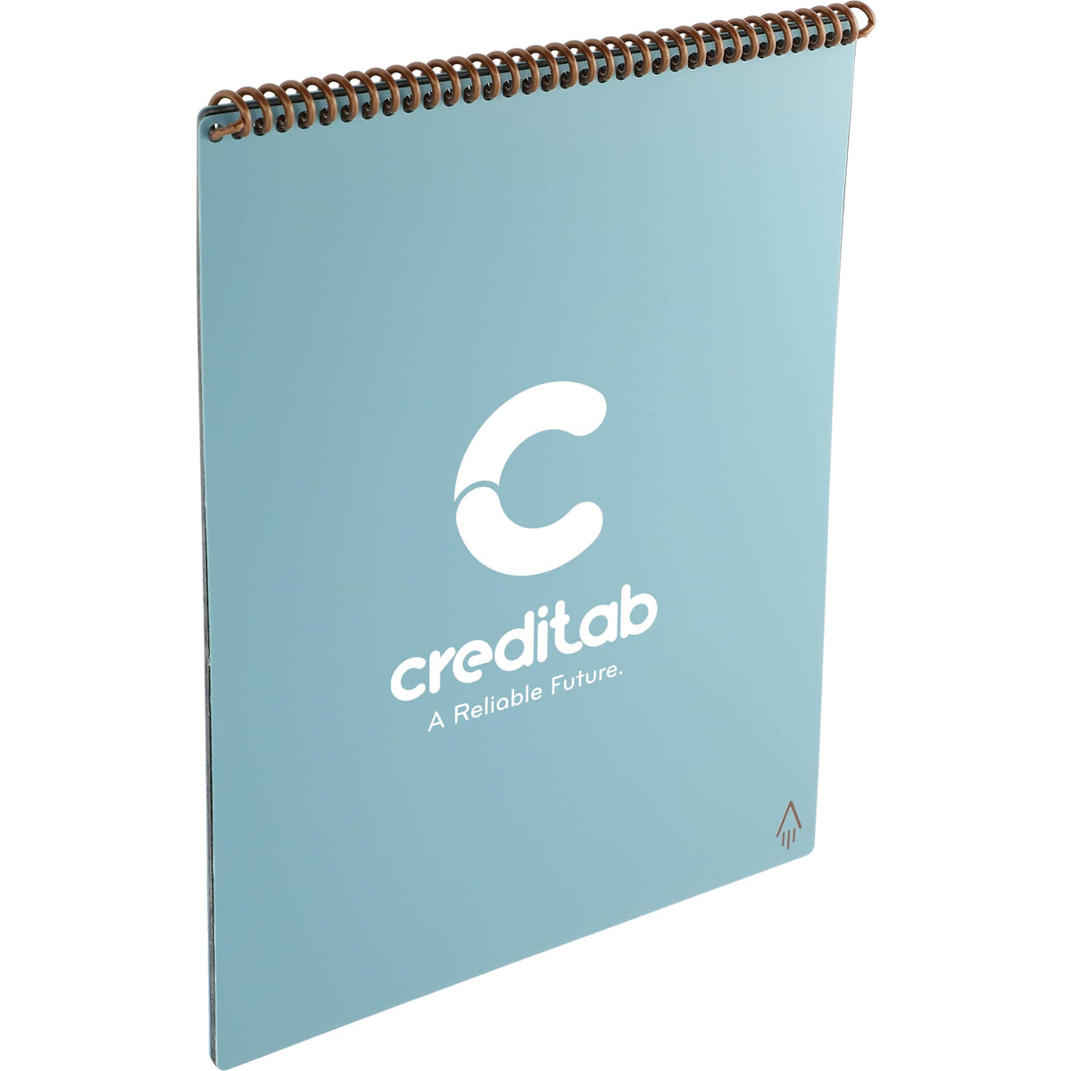 Rocketbook Letter Flip Reusable Notebook Set, 11 x 8.5 Inches - Turquoise - Right Angle