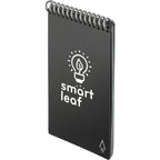 Rocketbook Mini Reusable Notebook Set, 5.5 x 3.5 Inches - Black - Left Angle