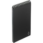 Rocketbook Mini Reusable Notebook Set, 5.5 x 3.5 Inches - Black - Right Angle 3