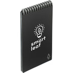 Rocketbook Mini Reusable Notebook Set, 5.5 x 3.5 Inches - Black - Right Angle