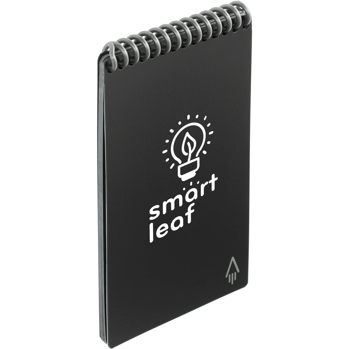 Rocketbook Mini Reusable Notebook Set, 5.5 x 3.5 Inches - Black - Right Angle