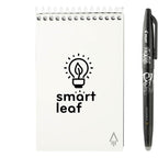 Rocketbook Mini Reusable Notebook Set, 5.5 x 3.5 Inches - White - Front