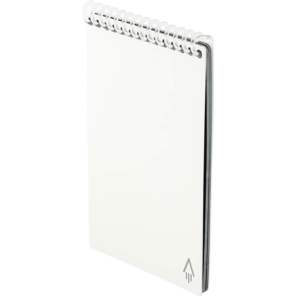 Rocketbook Mini Reusable Notebook Set, 5.5 x 3.5 Inches - White - Left Angle 3