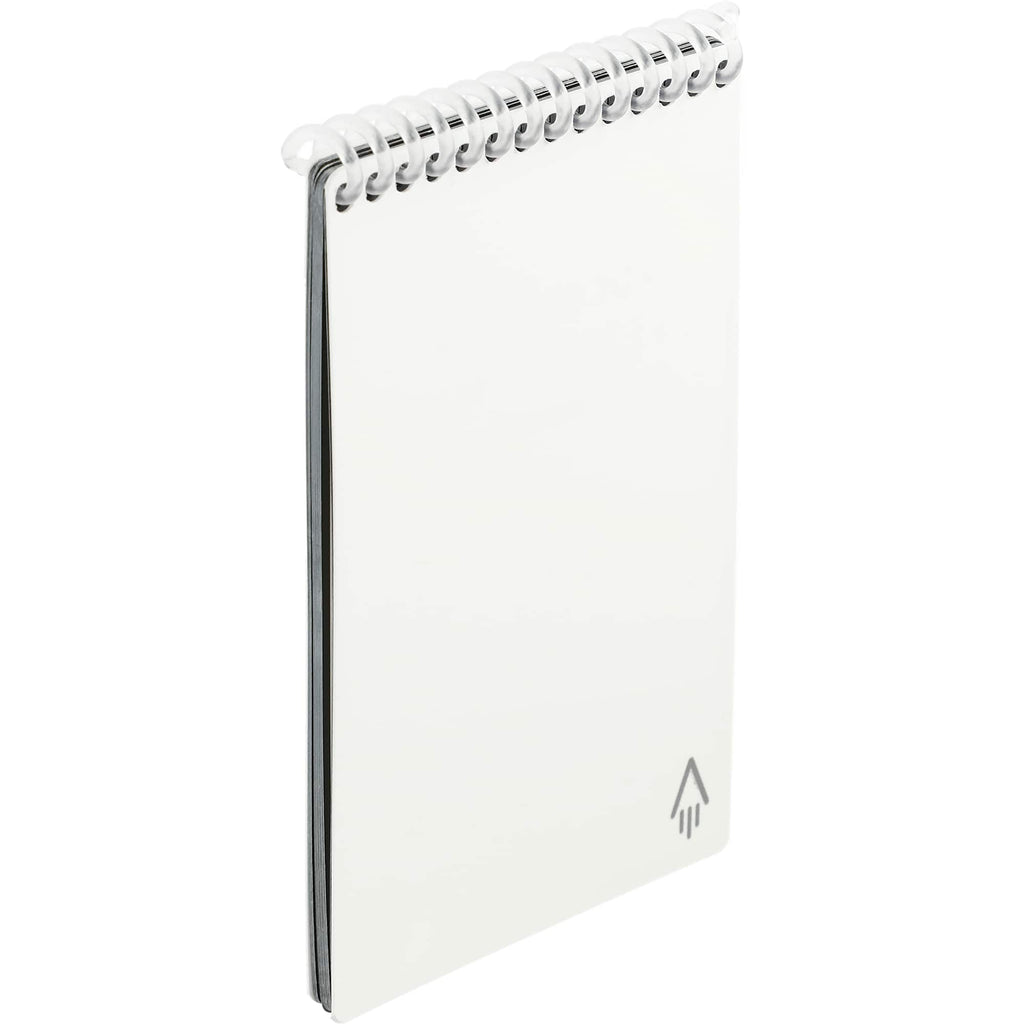 Rocketbook Mini Reusable Notebook Set, 5.5 x 3.5 Inches - White - Right Angle 3
