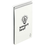 Rocketbook Mini Reusable Notebook Set, 5.5 x 3.5 Inches - White - Right Angle