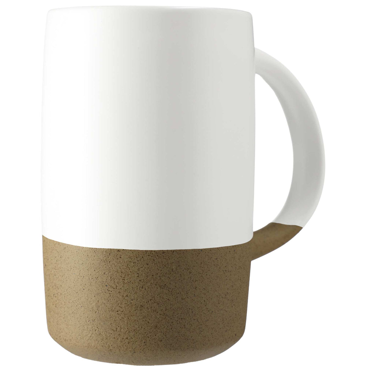 RockHill Vintage Finish Ceramic Mug, 17 oz - White - Front 2