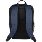 Rocky Ripstop Laptop Backpack in Recycled PET, 15 Inch - Navy - Back