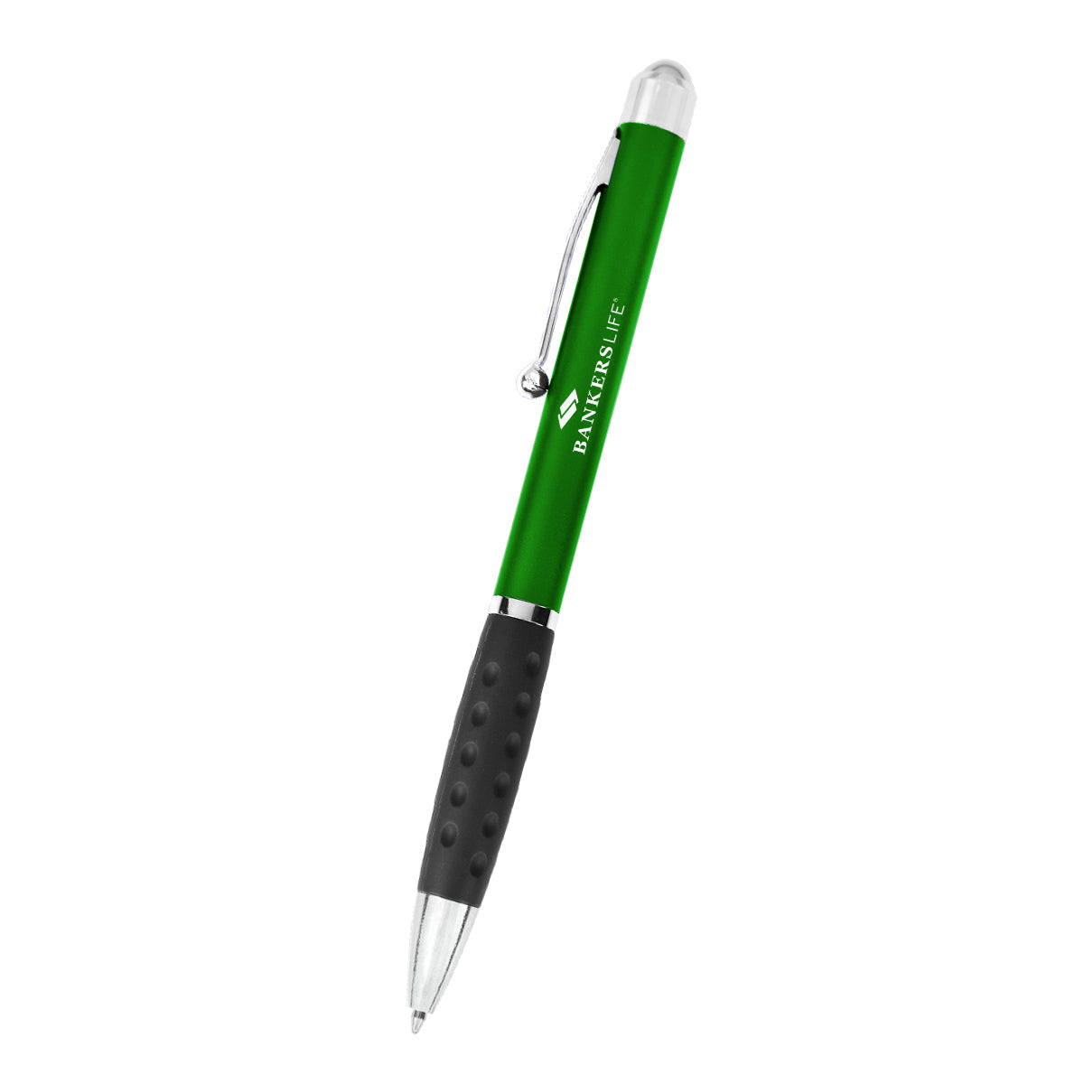 Roll and Write Fidget Pen - Green - Silk Screen