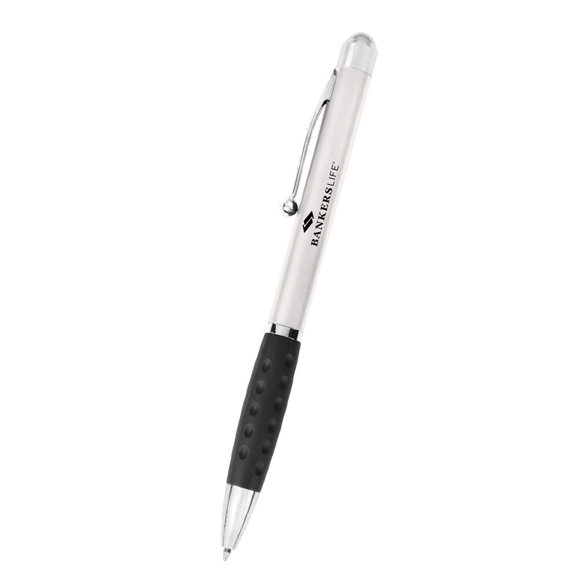 Roll and Write Fidget Pen - Pearl - Silk Screen