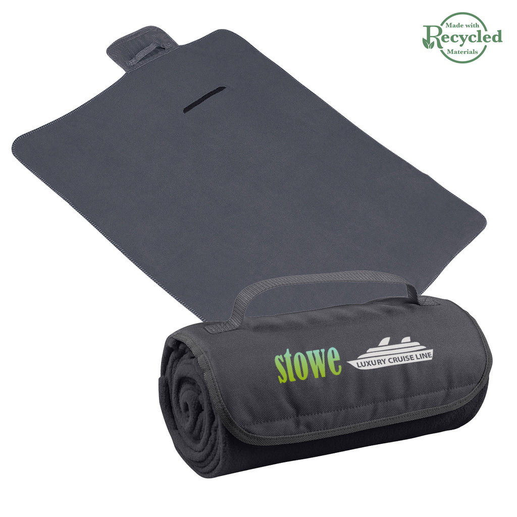 Roll-Up Blanket, Recycled - Charcoal - Colorbrite