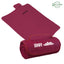 Roll-Up Blanket, Recycled Embroidery - Maroon - Silk Screen