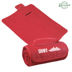Roll-Up Blanket, Recycled - Red - Silk Screen