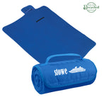 Roll-Up Blanket, Recycled - Royal Blue - Silk Screen