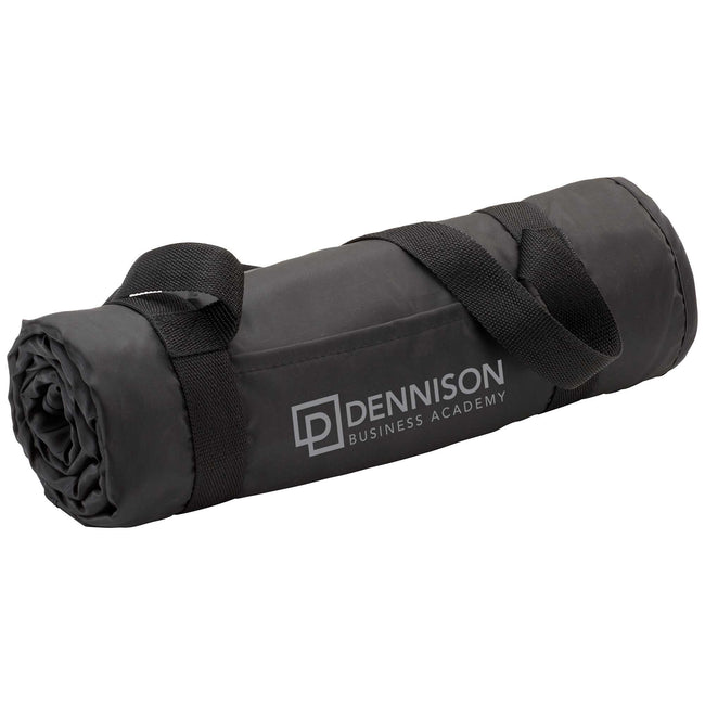 Roll Up Fleece Picnic Blanket with Waterproof Back Full Color