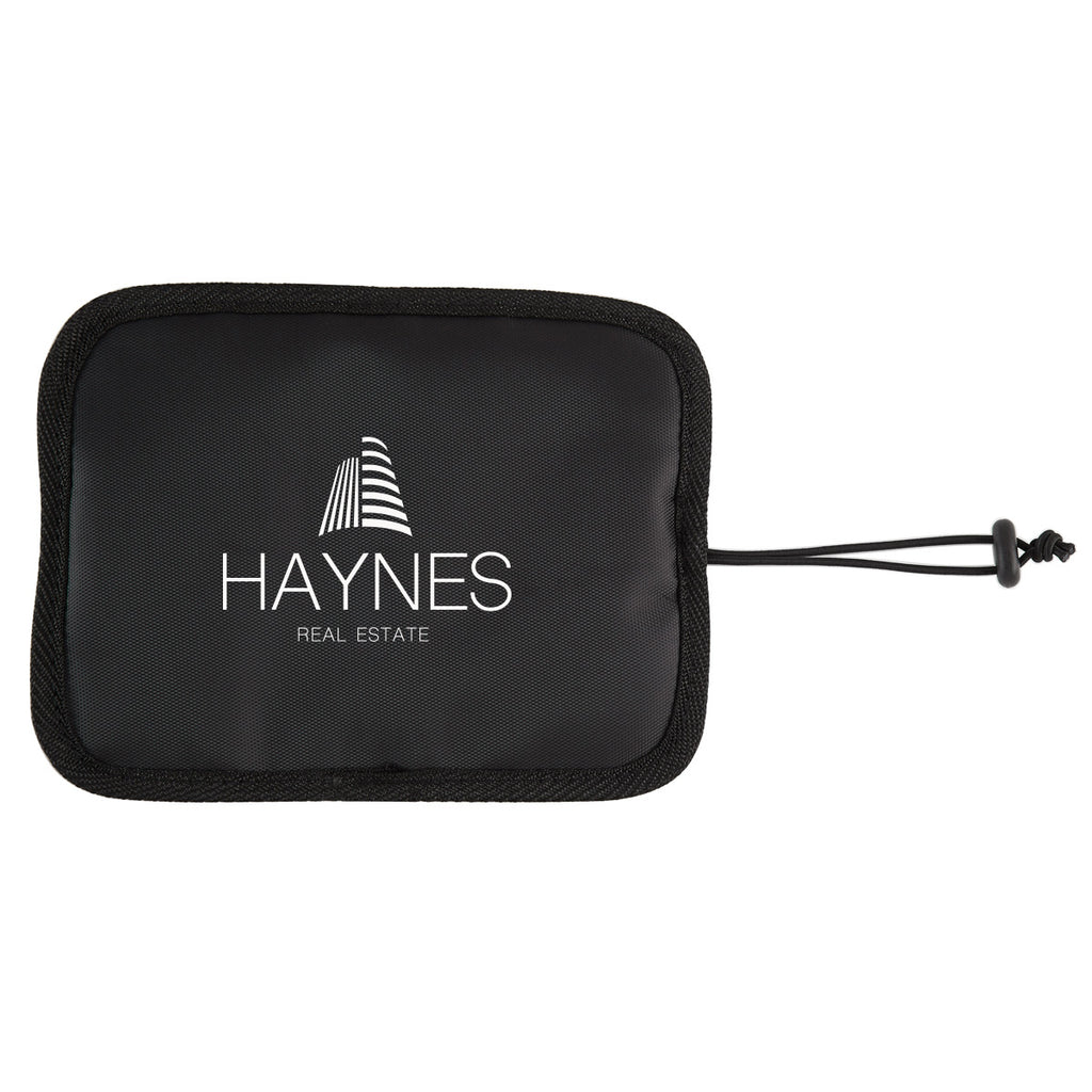 Roll-Up Organizer for Electronics - Black with Gray - Open_Optional_Silkscreen
