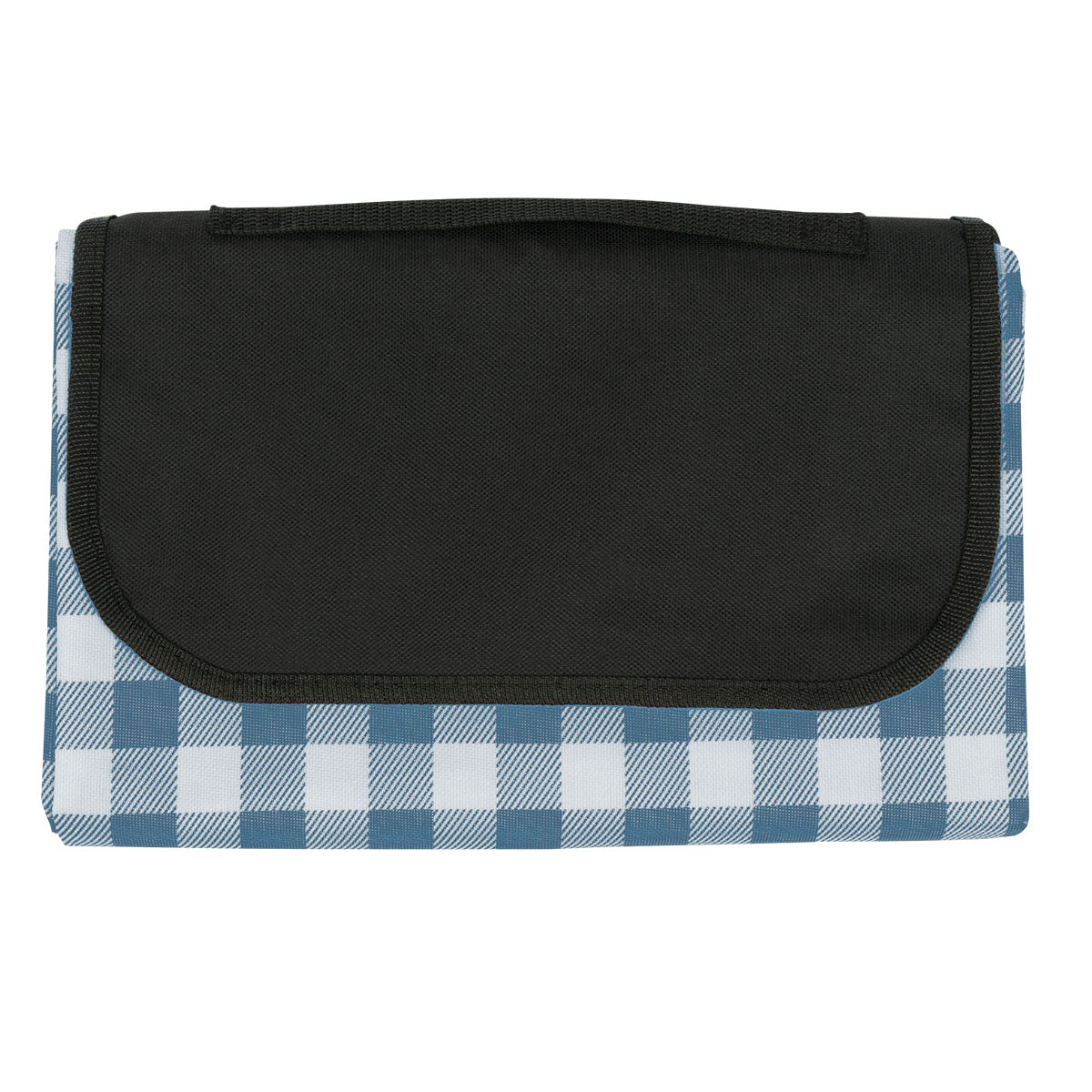 Roll-Up Picnic Blanket in Gingham - Front