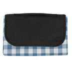 Roll-Up Picnic Blanket in Gingham - Front