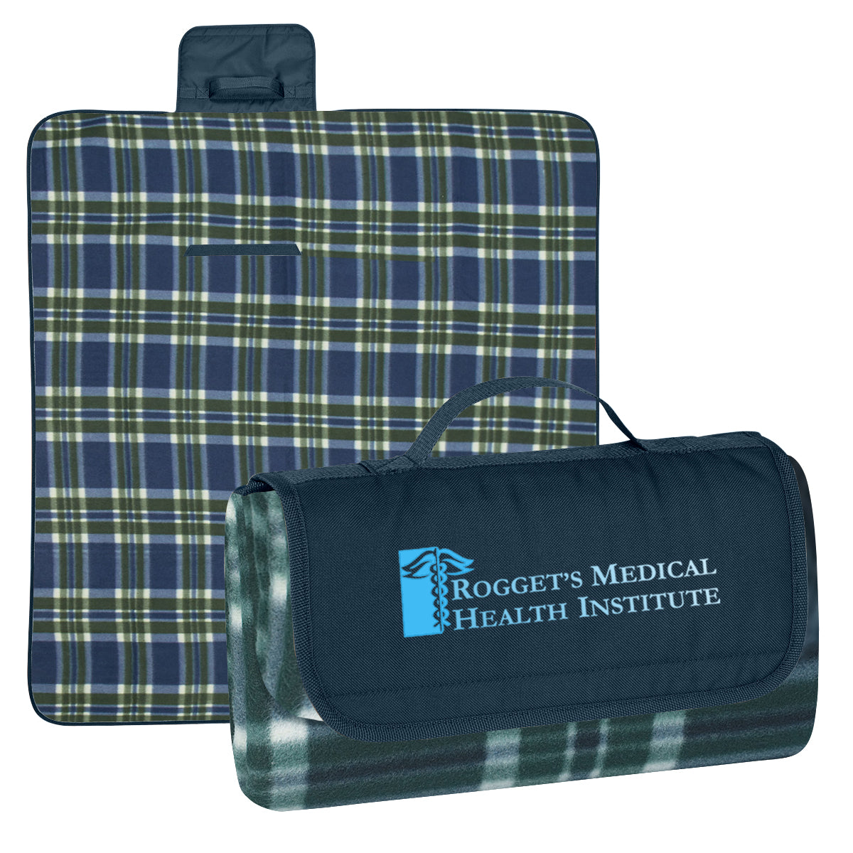 Roll-Up Picnic Blanket in Recycled PET - Colorbrite