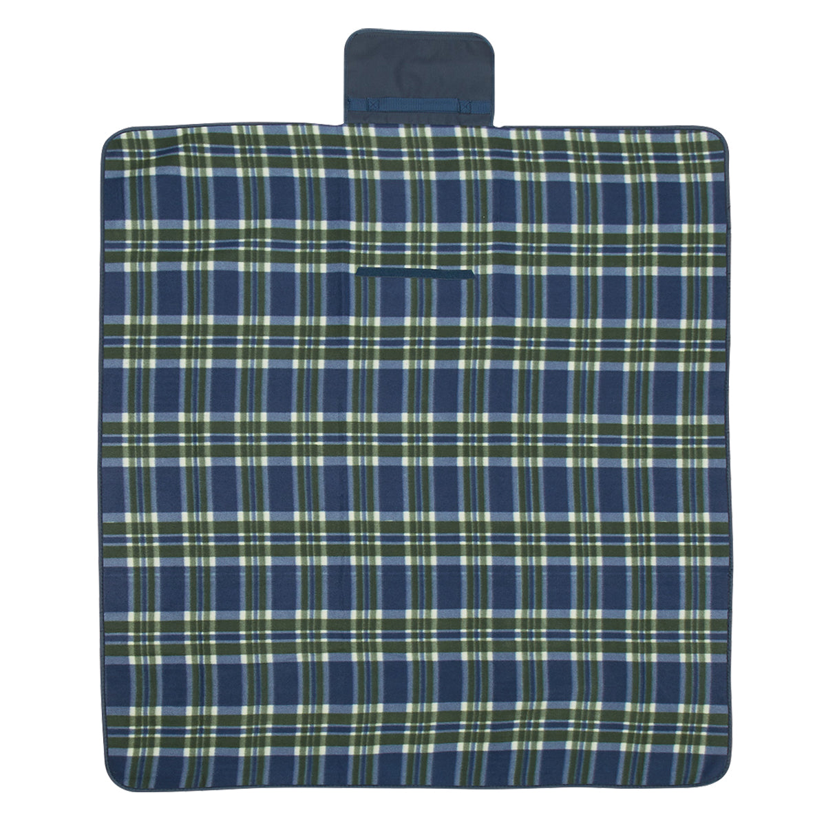 Roll-Up Picnic Blanket in Recycled PET Embroidery - Open