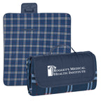 Roll-Up Picnic Blanket in Recycled PET Embroidery - Silk Screen