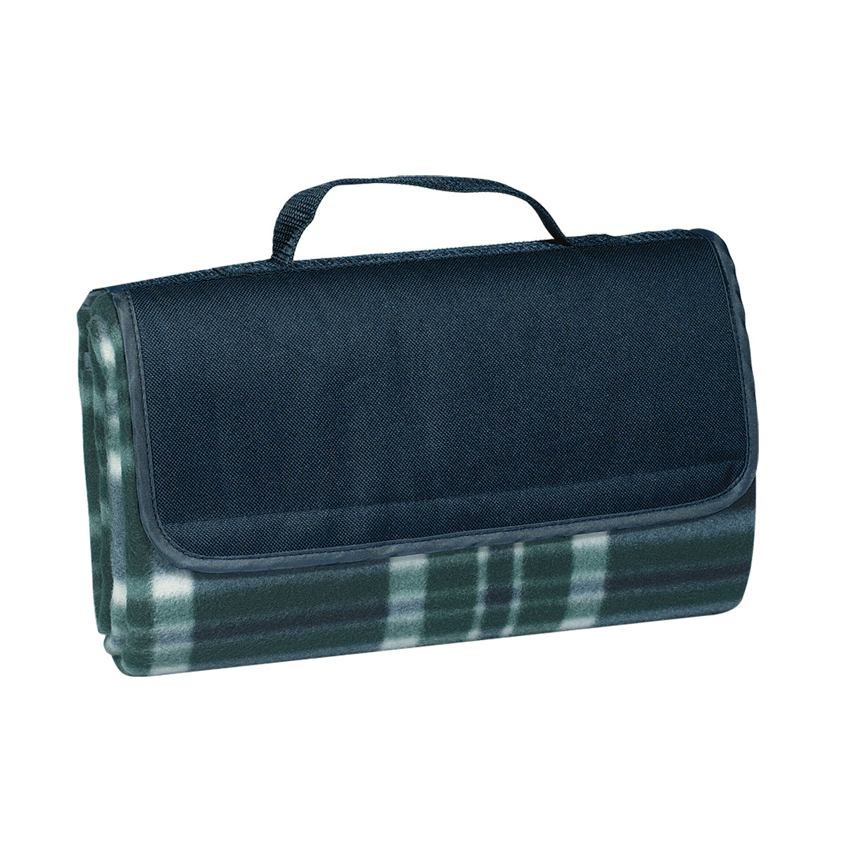 Roll-Up Picnic Blanket in Recycled PET - Folded
