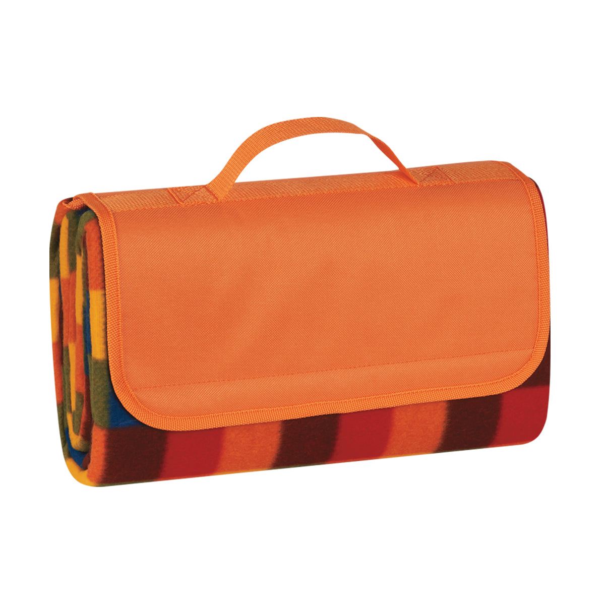Roll-Up Picnic Blanket in Recycled PET - Folded